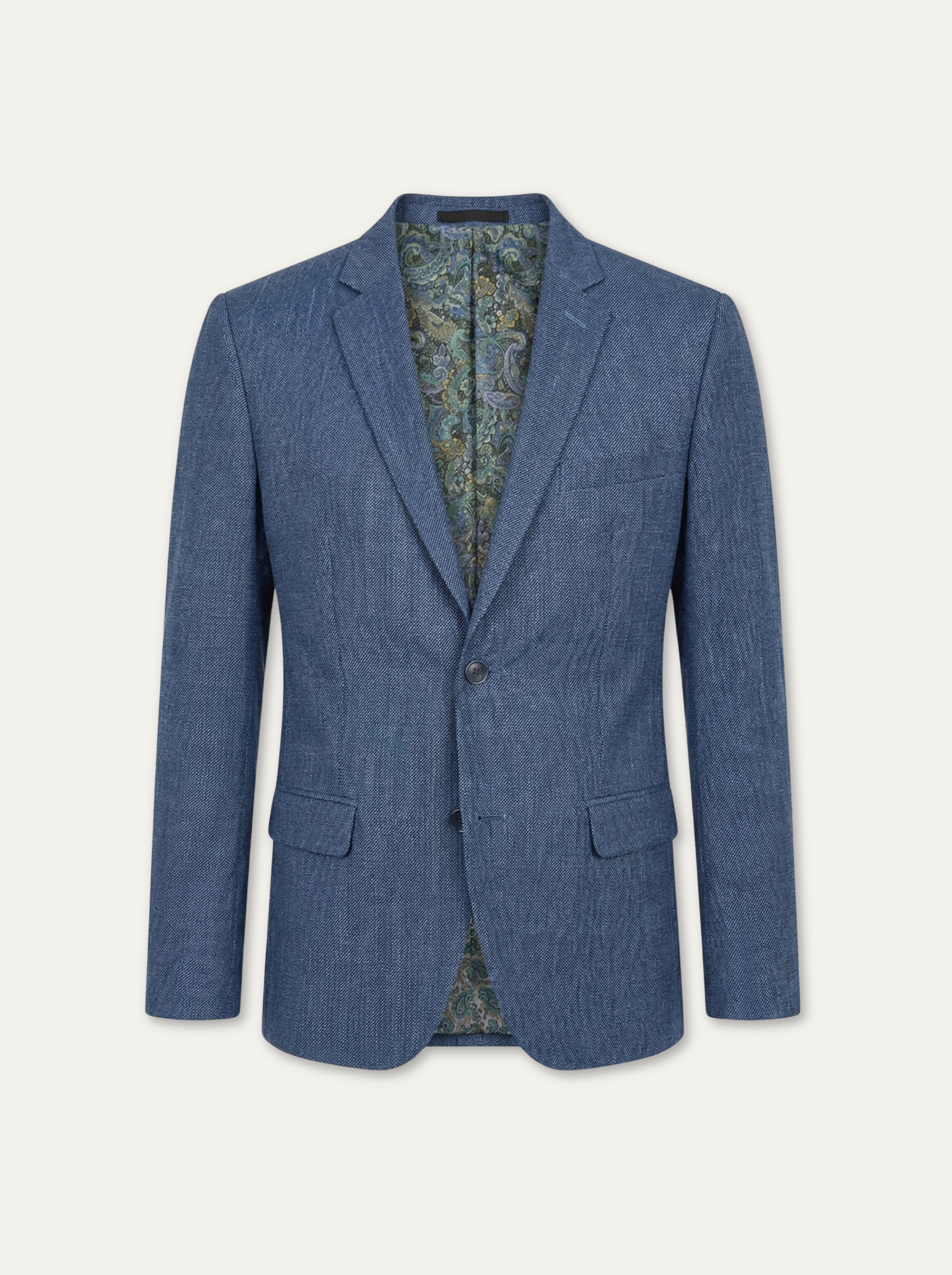 Pánske sako WZOR s textúrovaným vzorom - Franco fashion