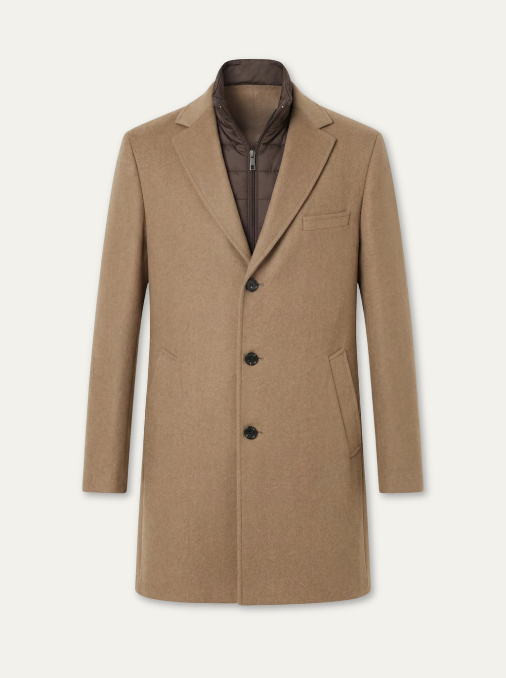 Pánsky Kabát Caminare - Elegantný Zimný Kabát - Franco fashion