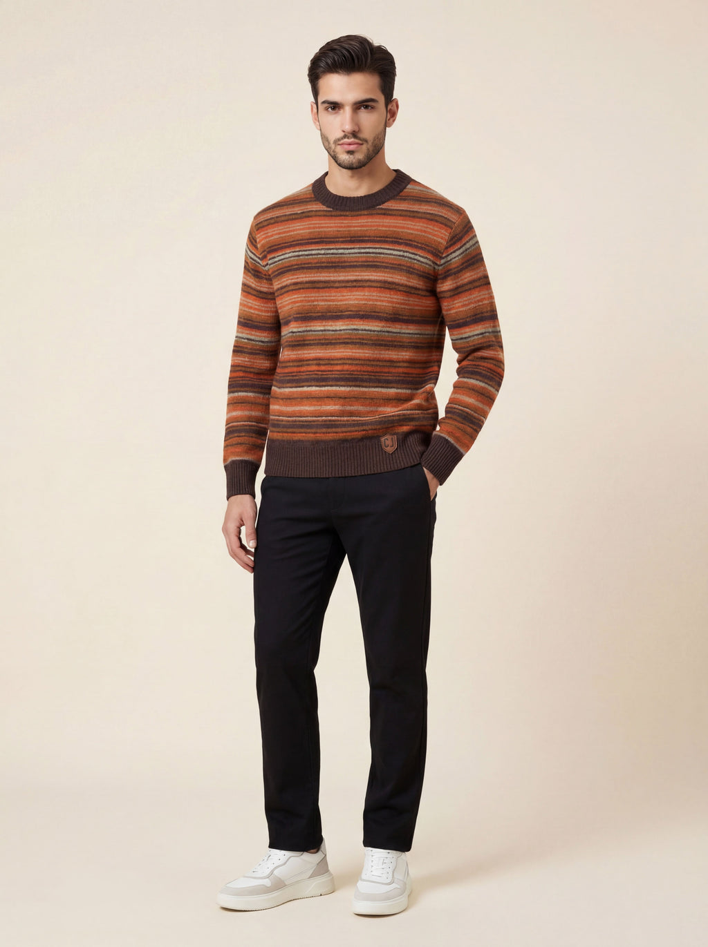 Pánsky Pulóver Cons Jeans - Pohodlný Pulóver - Franco fashion