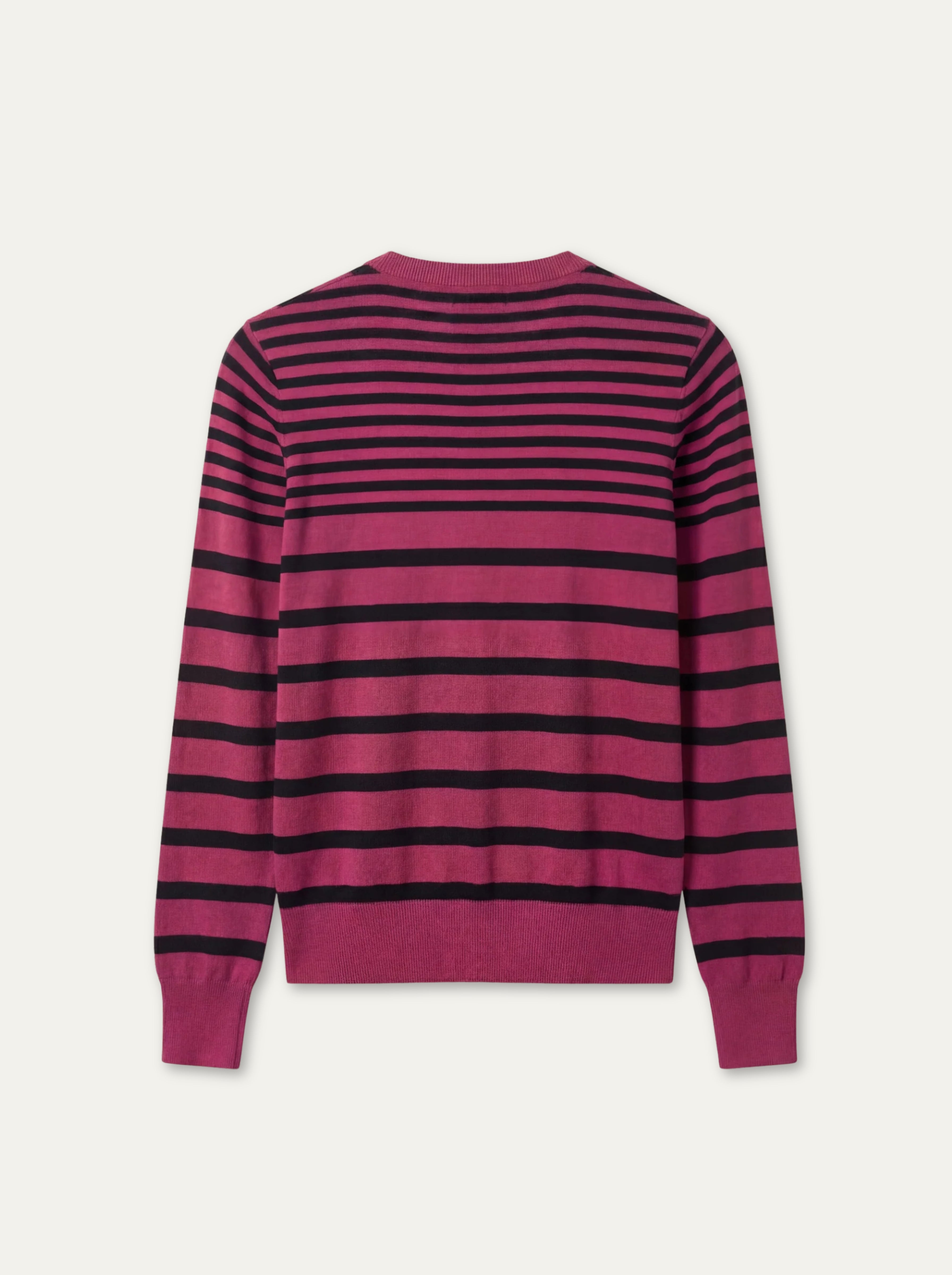 Pánsky Pulóver Giovanni Ferinni s Pásikmi - Pruhovaný Pulóver - Franco fashion