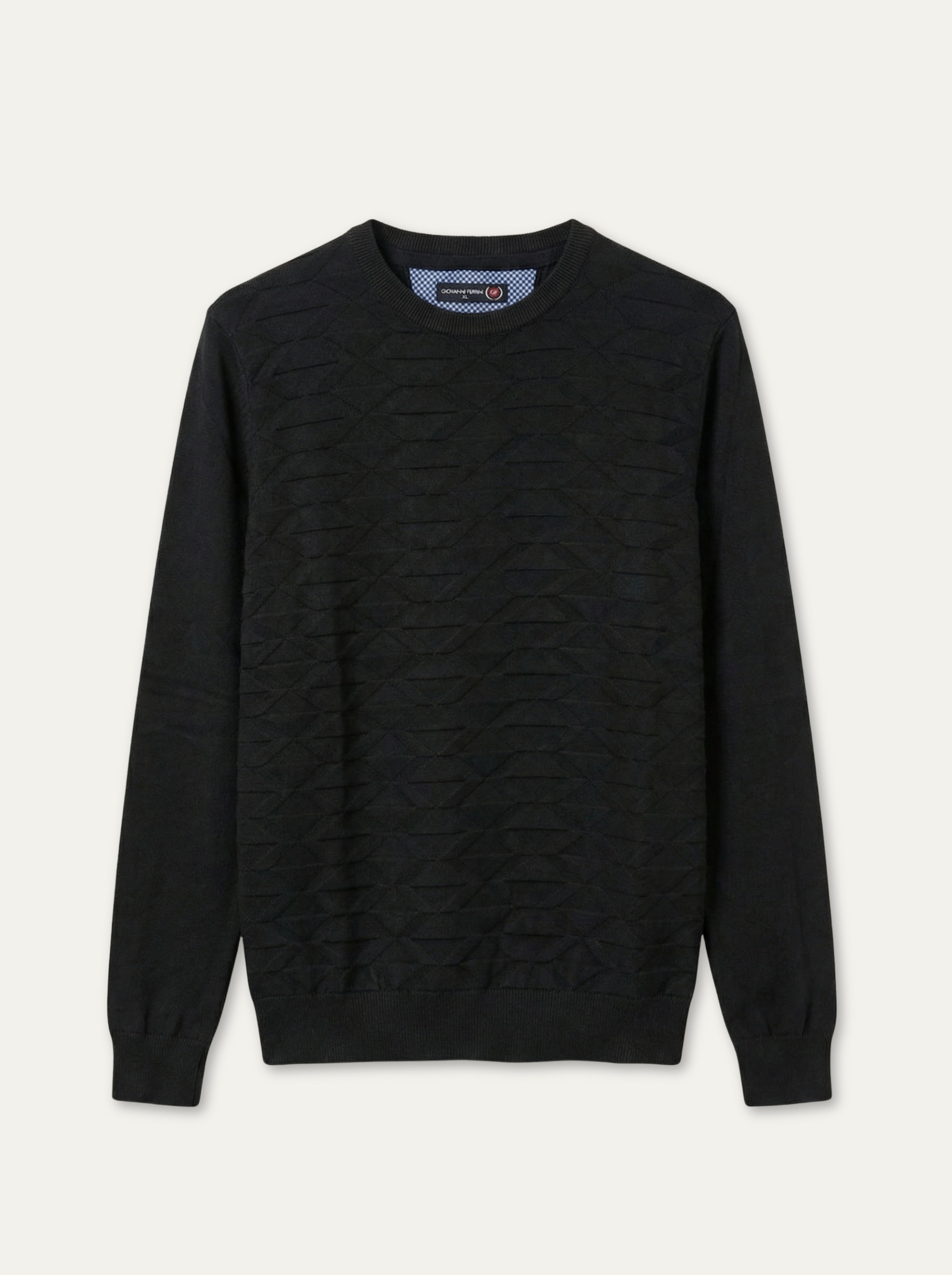 Pánsky pulóver s jemným vzorom Giovanni Ferinni - Franco fashion