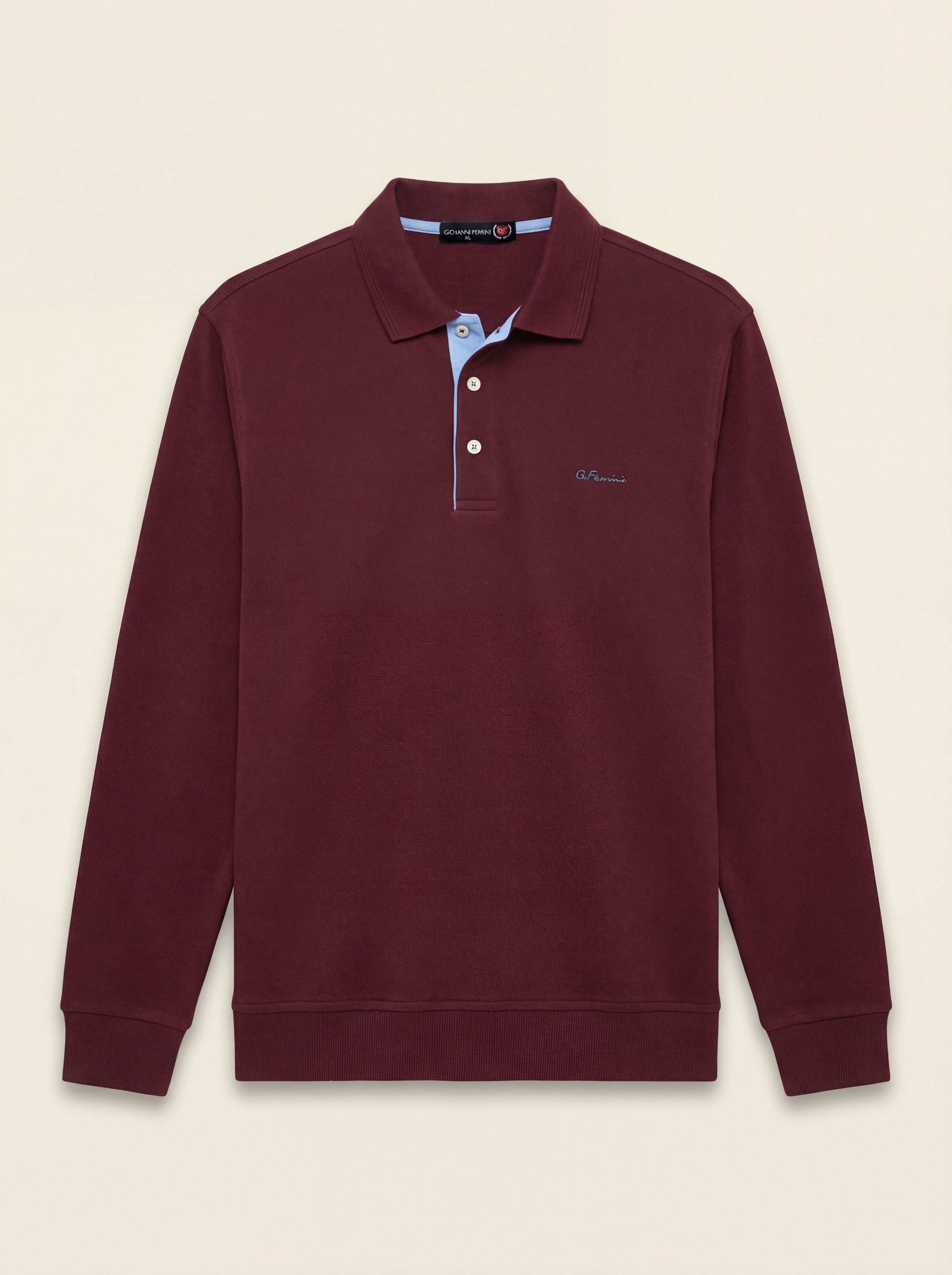 Pánska Polokošeľa Giovanni Ferinni s Dlhým Rukávom - Elegantná Polokošeľa