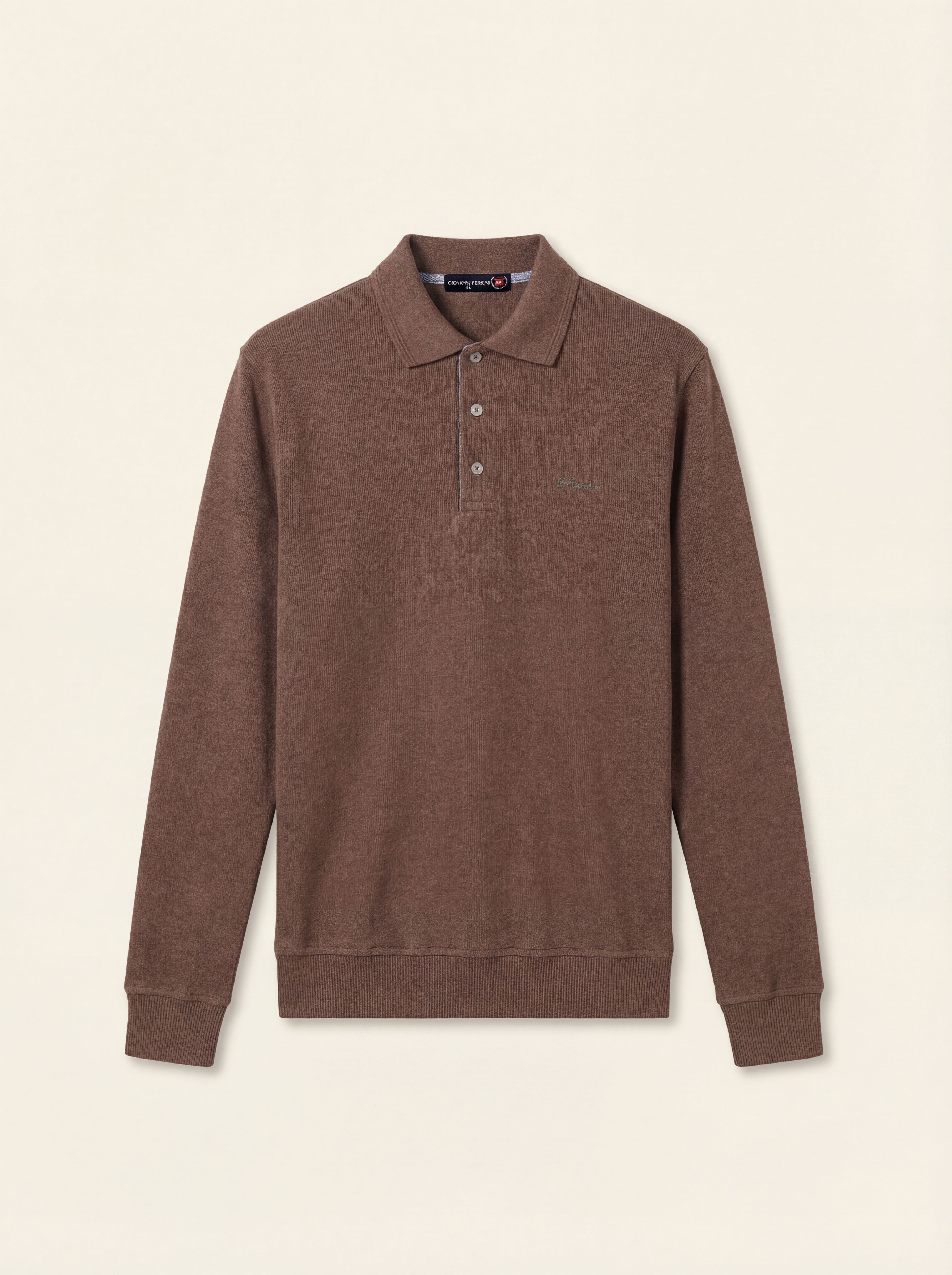 Pánska Polokošeľa Giovanni Ferinni s Dlhým Rukávom - Elegantná Polokošeľa