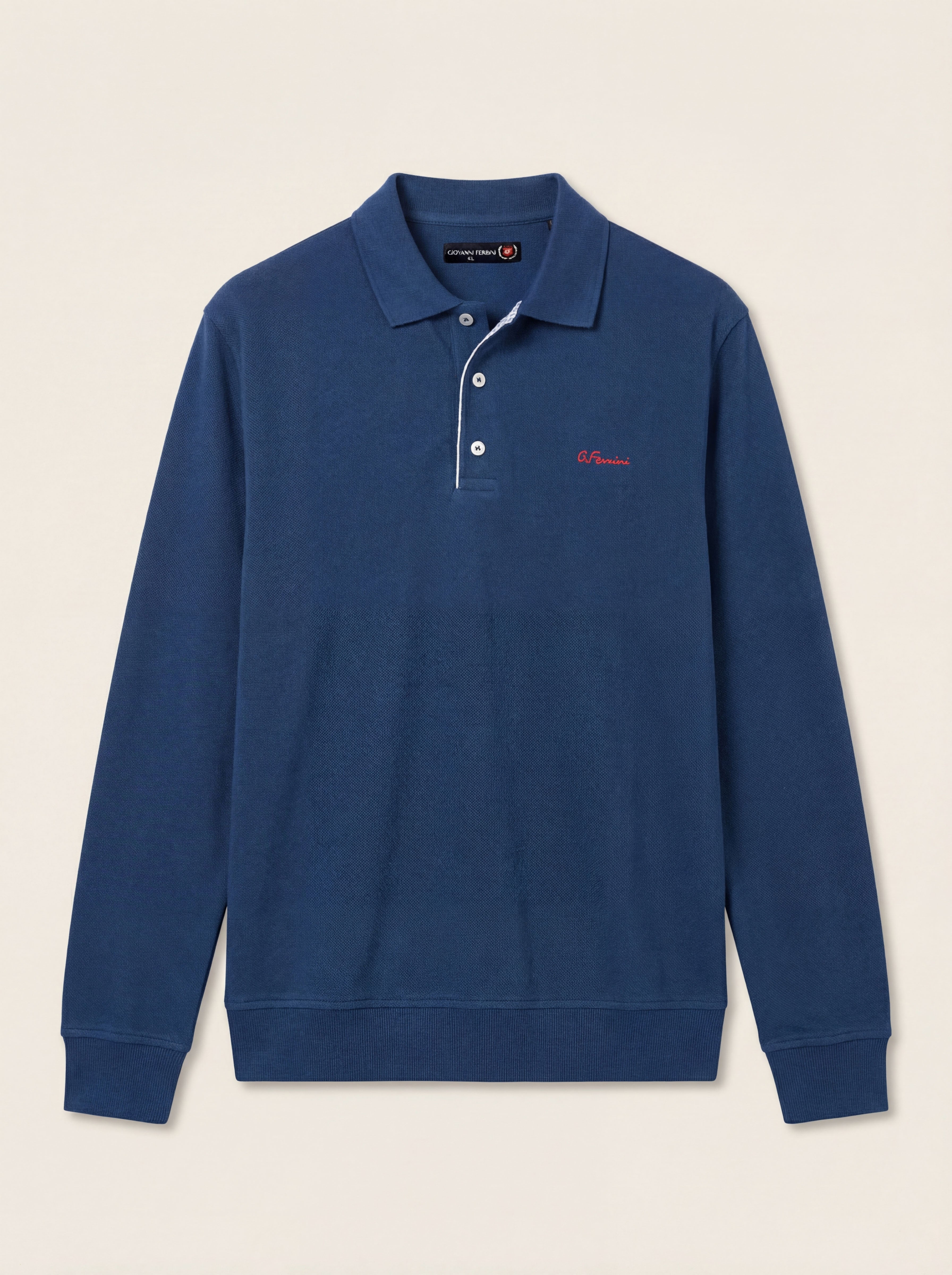 Pánska Polokošeľa Giovanni Ferinni s Dlhým Rukávom - Elegantná Polokošeľa