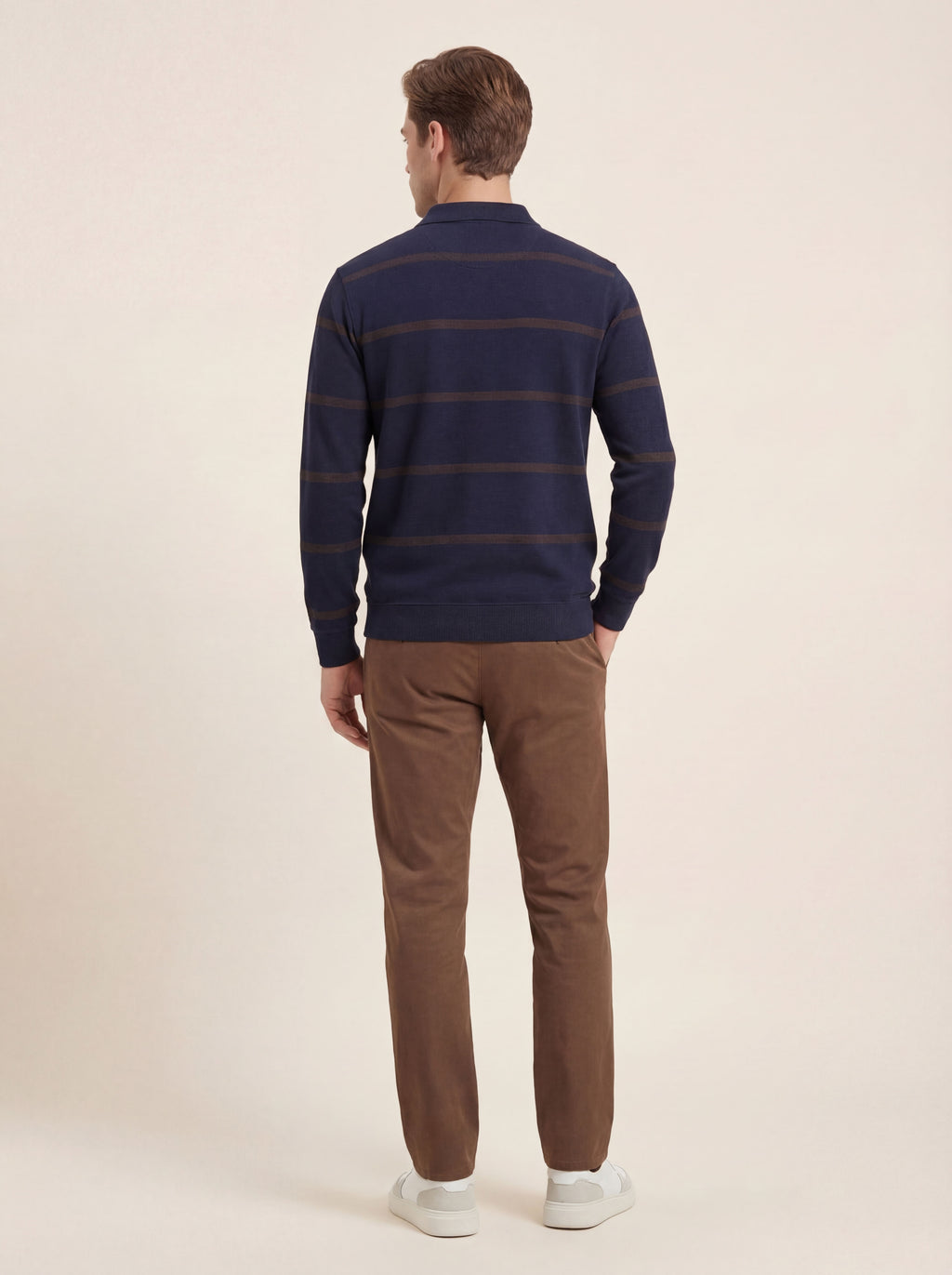 Pánska Polokošeľa Giovanni Ferinni s Dlhým Rukávom - Elegantná Polokošeľa