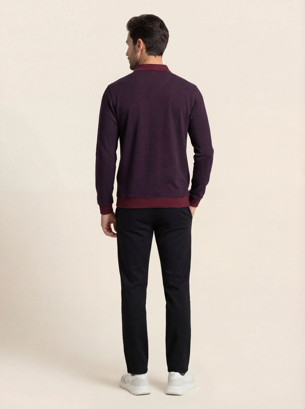 Pánska Polokošeľa Giovanni Ferinni s Dlhým Rukávom - Štýlová Bavlnená Polokošeľa