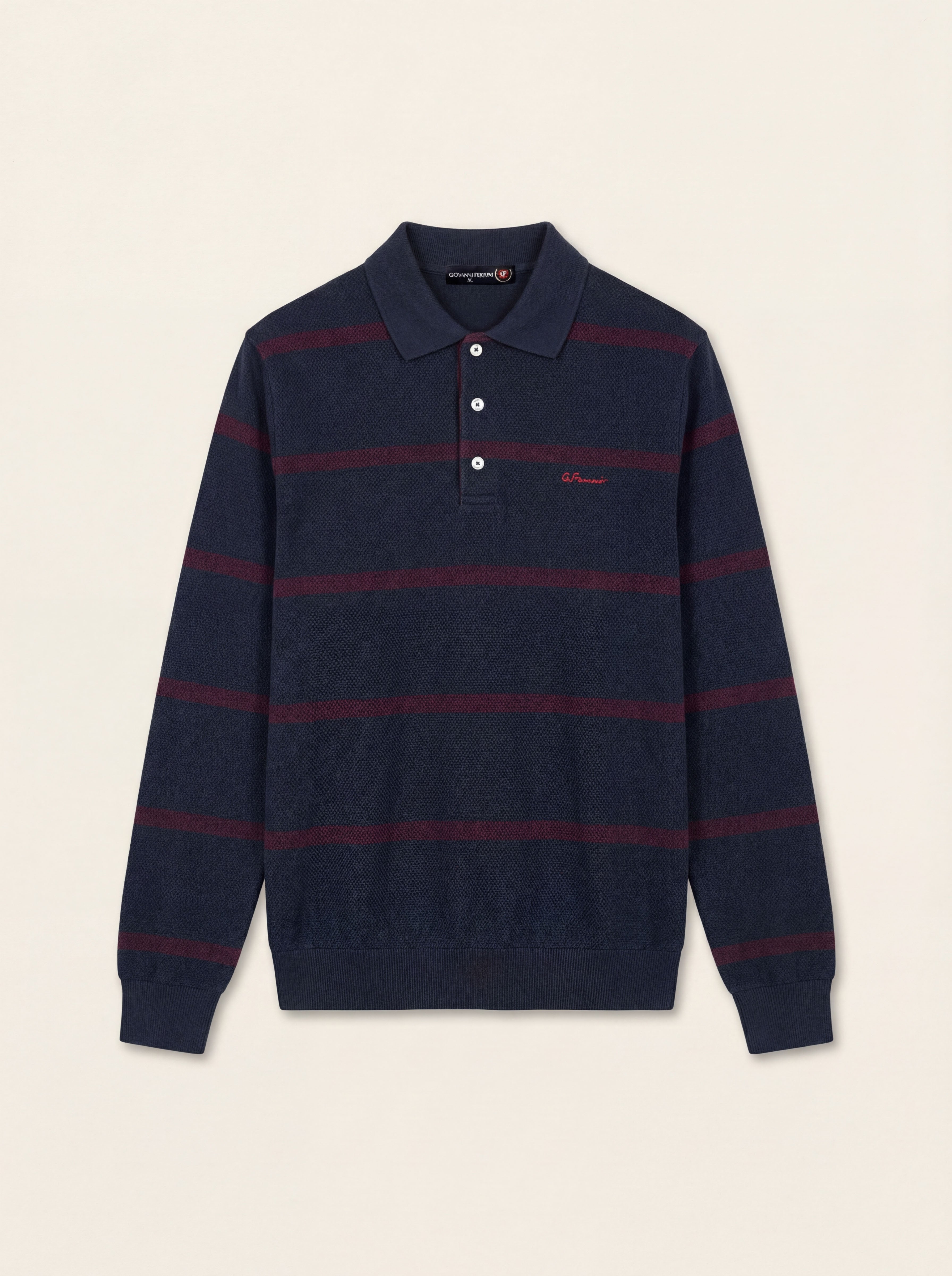 Pánska Polokošeľa Giovanni Ferinni s Dlhým Rukávom - Elegantná Polokošeľa