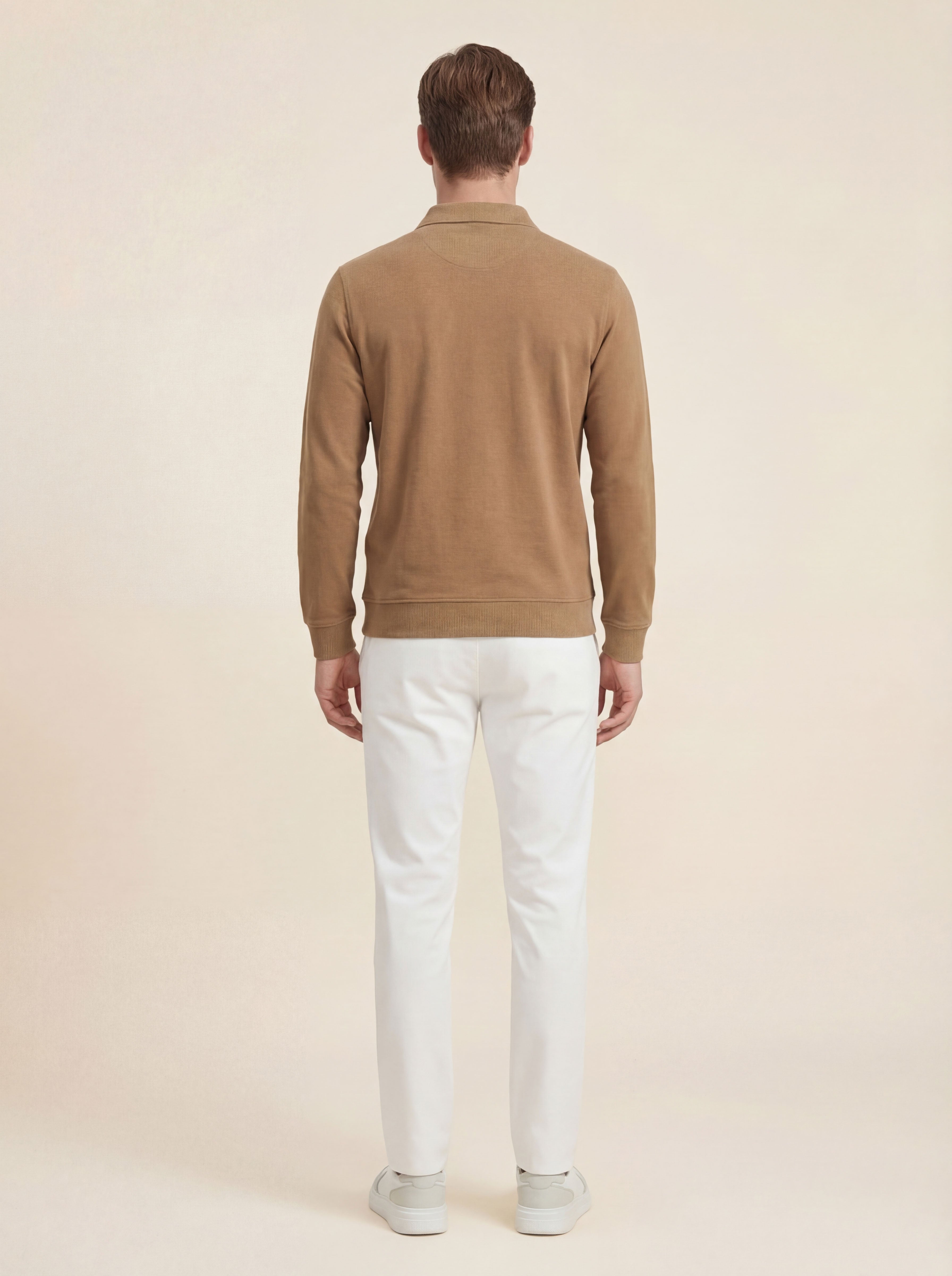 Pánska Polokošeľa Giovanni Ferinni s Dlhým Rukávom - Elegantná Polokošeľa