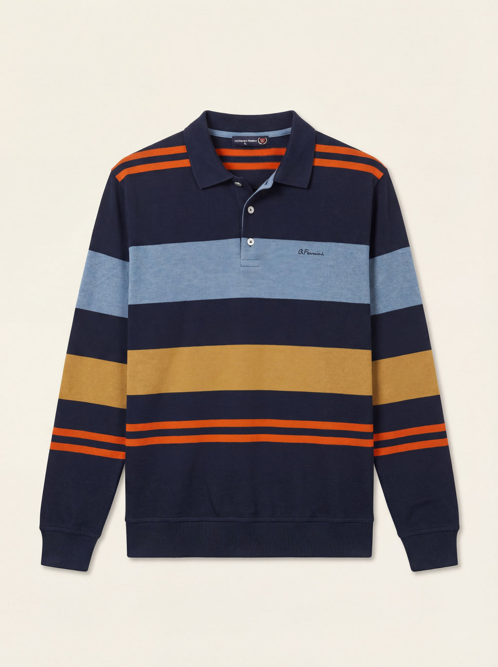 Pánska Polokošeľa Giovanni Ferinni s Dlhým Rukávom - Moderný Dizajn