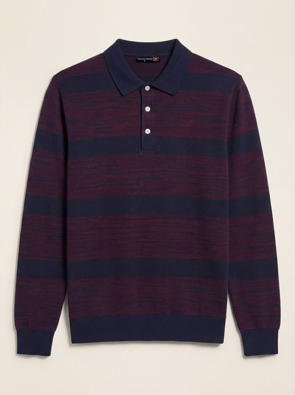 Pánska Polokošeľa Giovanni Ferinni s Dlhým Rukávom - Priedušná Bavlnená Polokošeľa