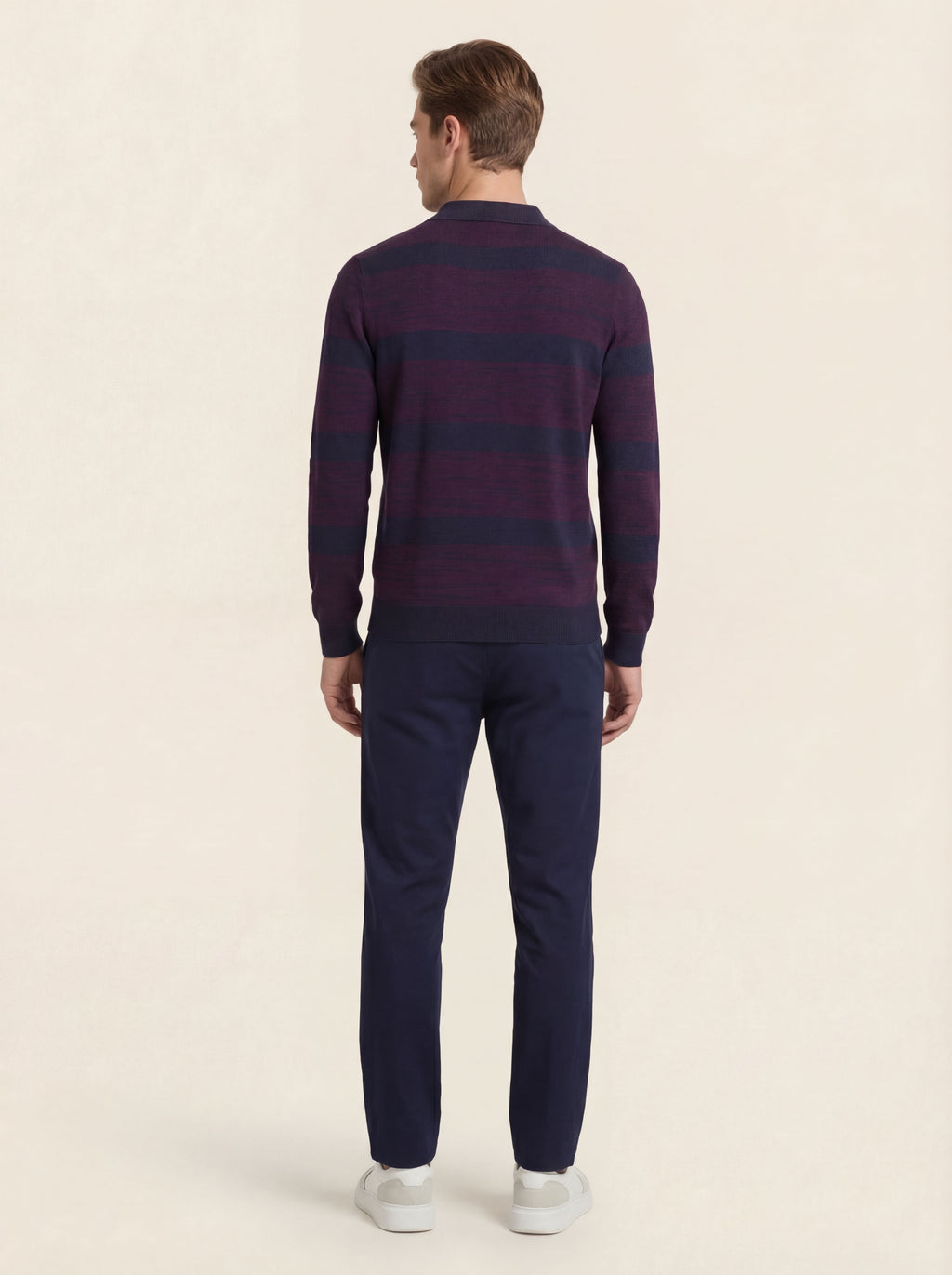 Pánska Polokošeľa Giovanni Ferinni s Dlhým Rukávom - Priedušná Bavlnená Polokošeľa