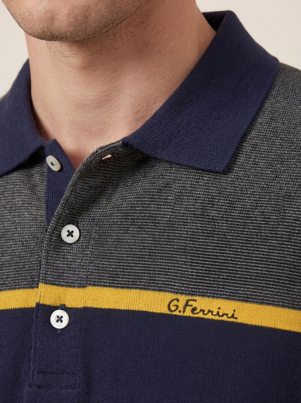 Pánska Polokošeľa Giovanni Ferinni s Dlhým Rukávom - Elegantná Polokošeľa