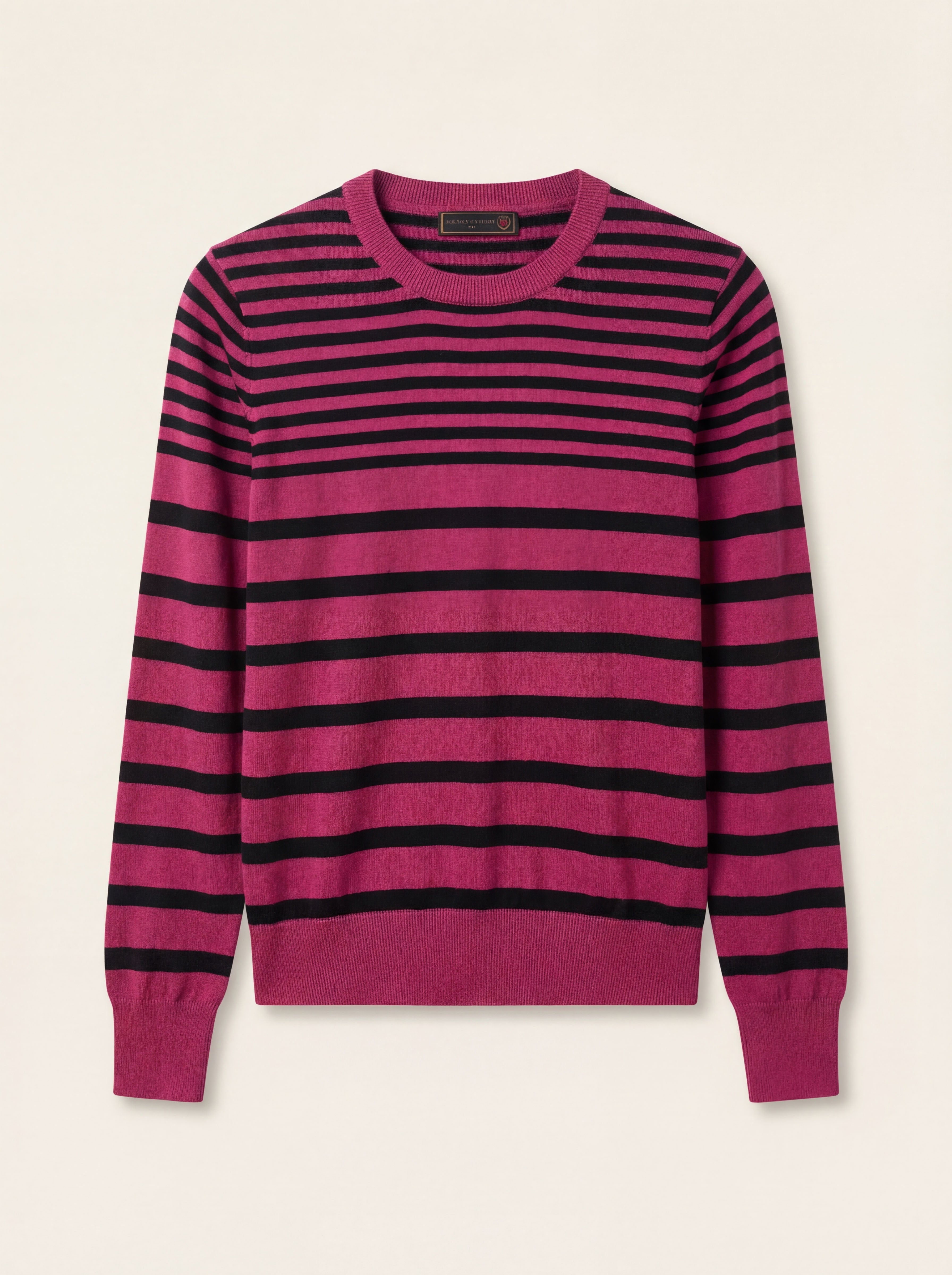 Pánsky Pulóver Giovanni Ferinni s Pásikmi - Pruhovaný Pulóver