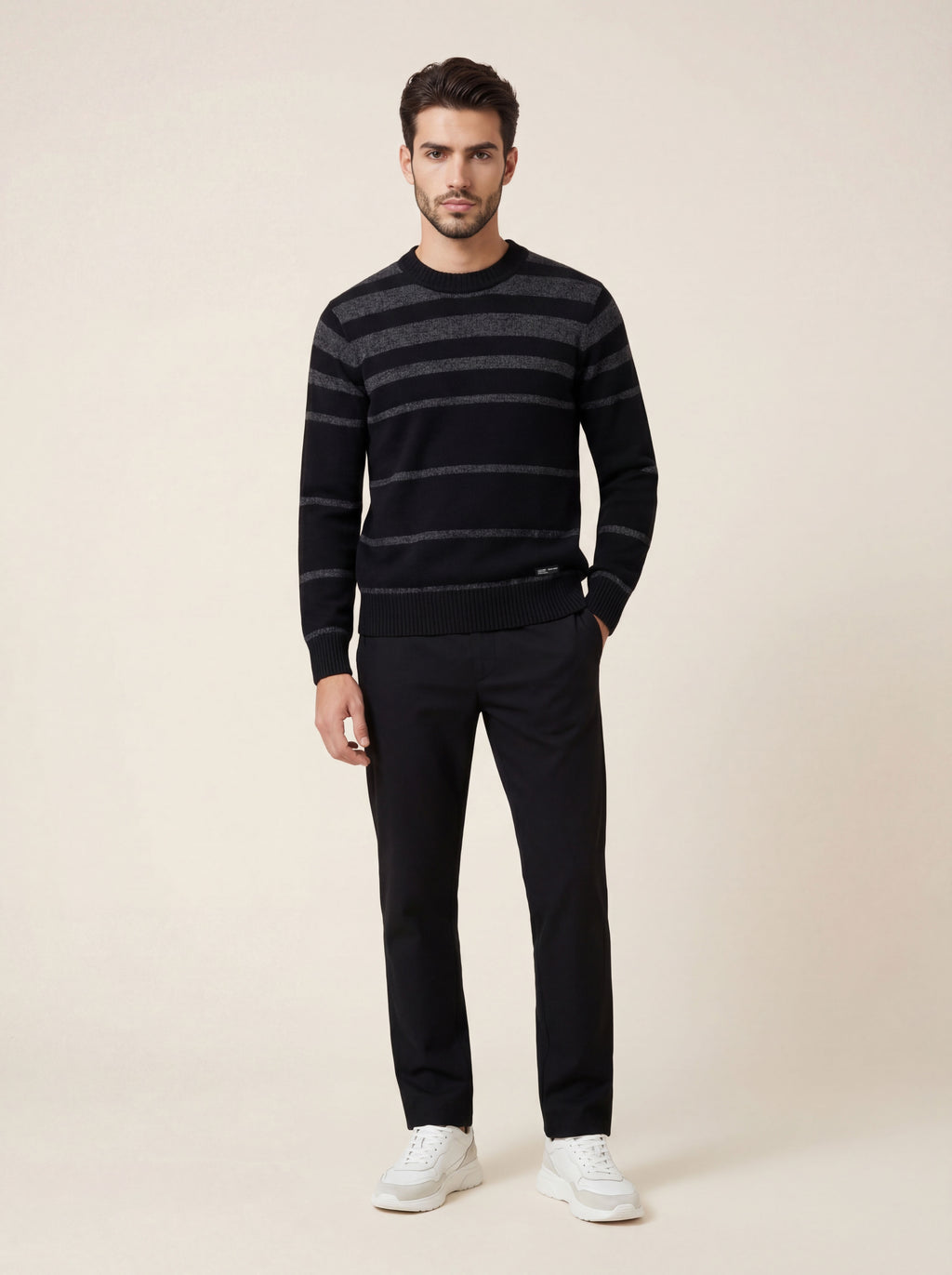 Pánsky Pulóver Cons Jeans - Casual Pulóver