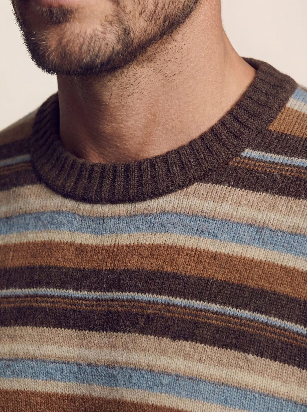 Pánsky Pulóver Cons Jeans Svetlomodrý - Casual Pulóver