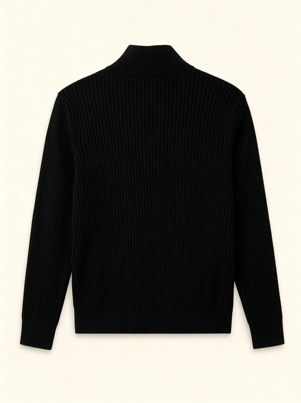 Pánsky Pulóver Cons Jeans so Stojačikom na Zips - Casual Pulóver