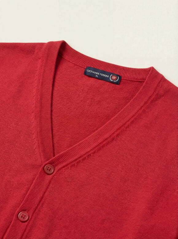 Sveter na gombíky Giovanni Ferinni