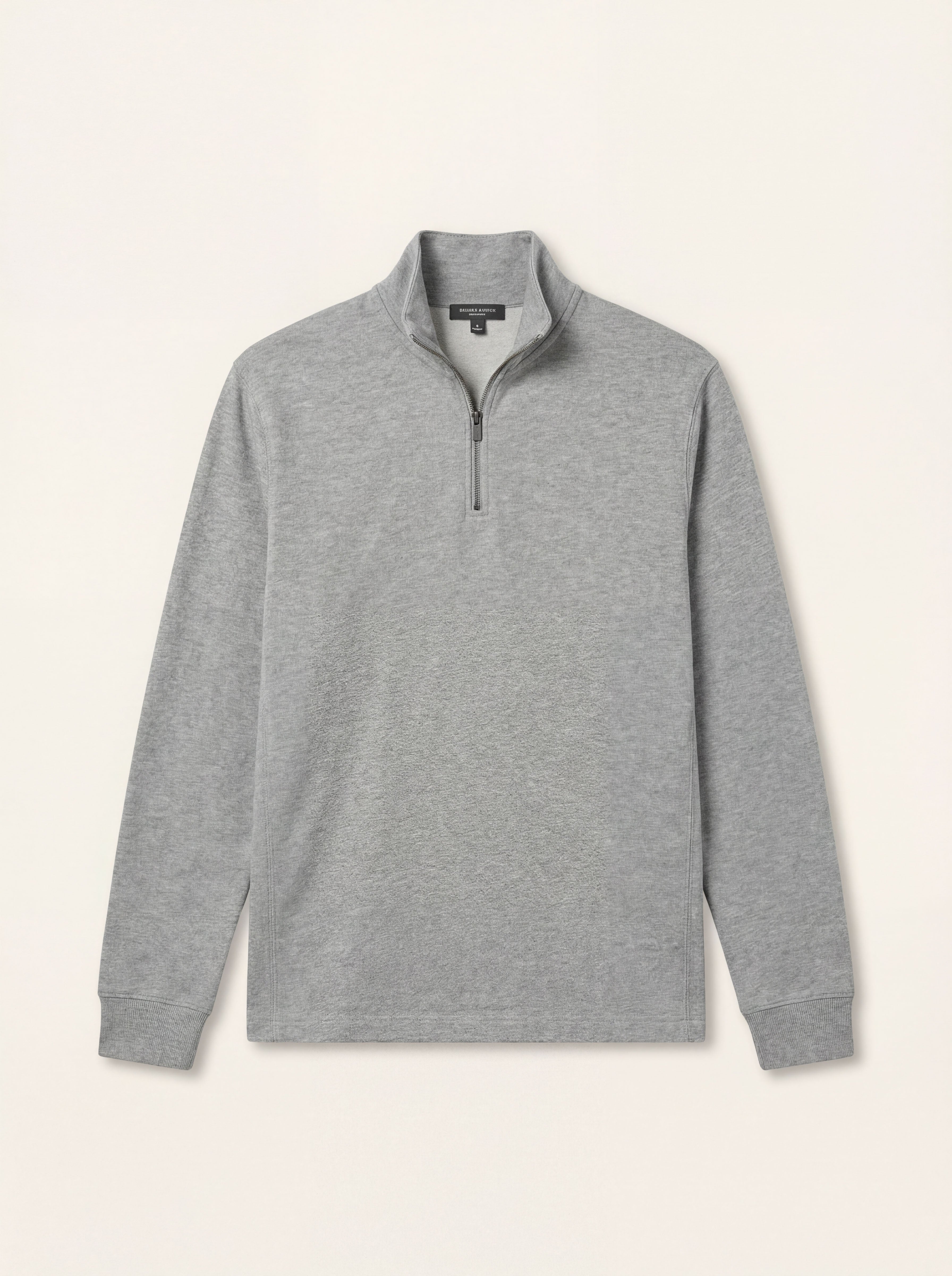 Pánsky Pulóver Cons Jeans so Stojačikom na Zips - Bavlnený Pulóver