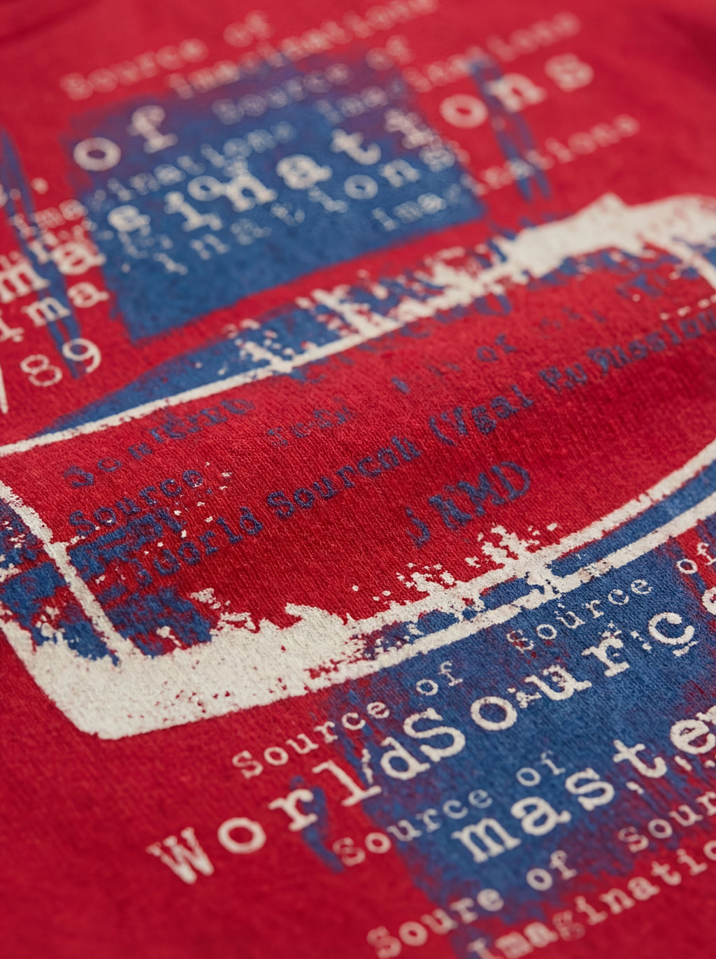 Pánske Tričko Cons Jeans - Bavlnené Tričko s Potlačou