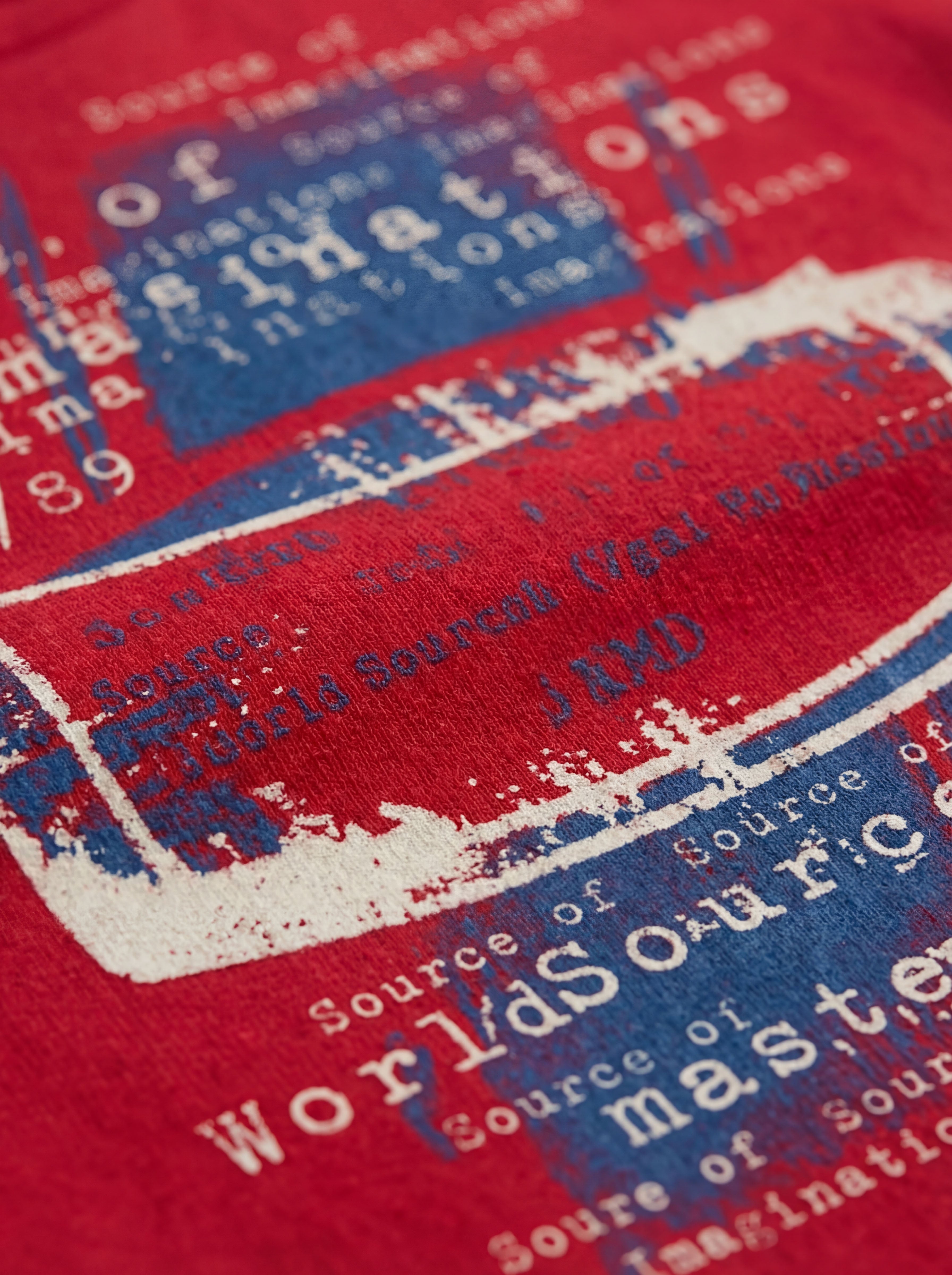 Pánske Tričko Cons Jeans - Bavlnené Tričko s Potlačou