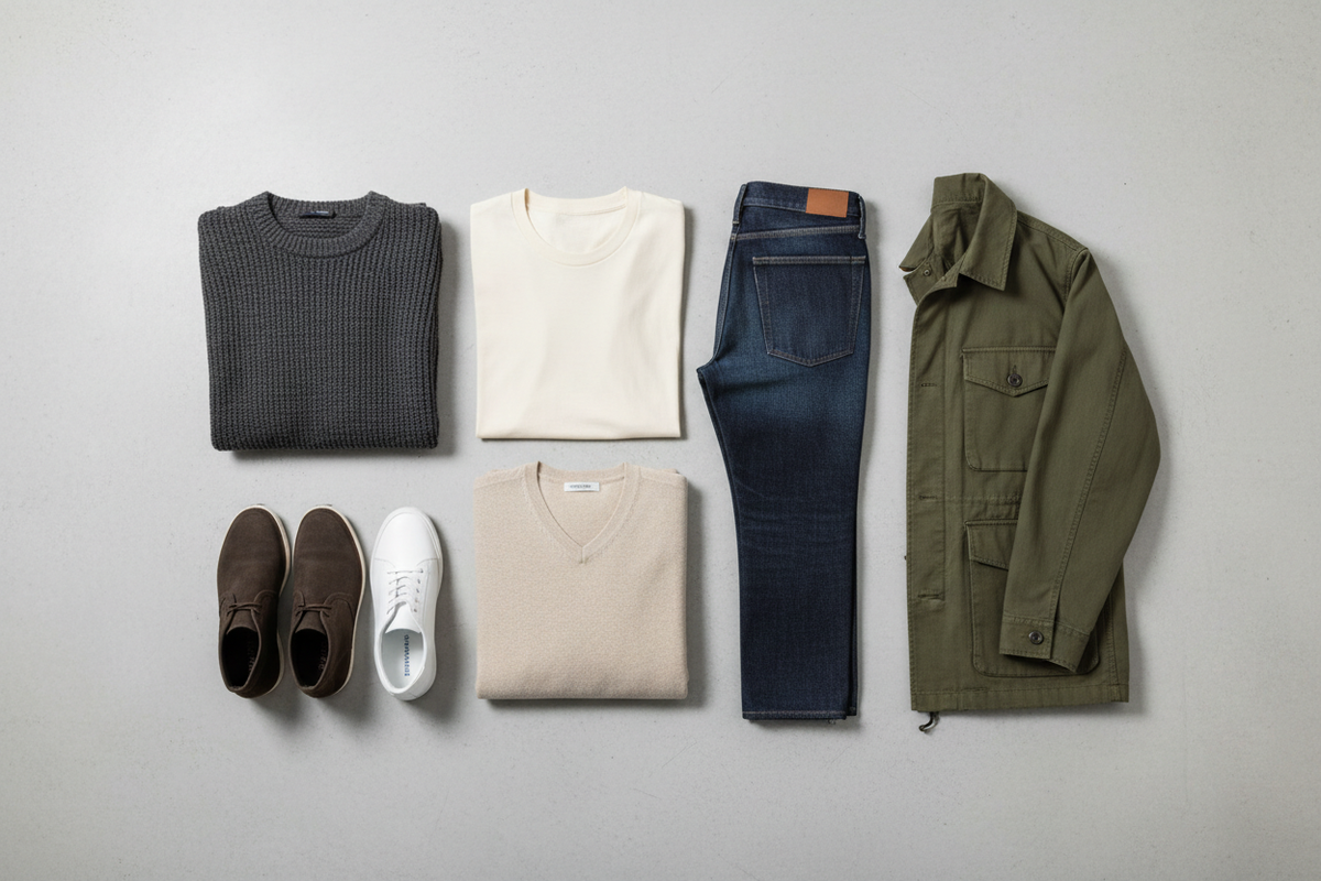 Pánska casual konfekcia